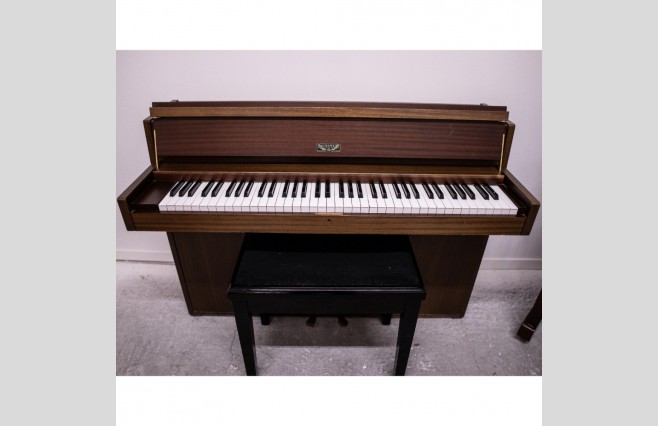 Used Eavestaff Mahogany Compact Upright Piano Trade Price Bargain (SN:06055) - Image 1